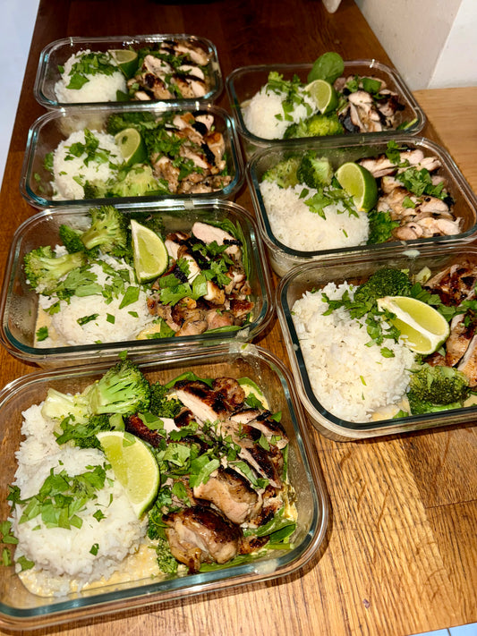 Ginger Chicken & Coconut Rice - 40g protein