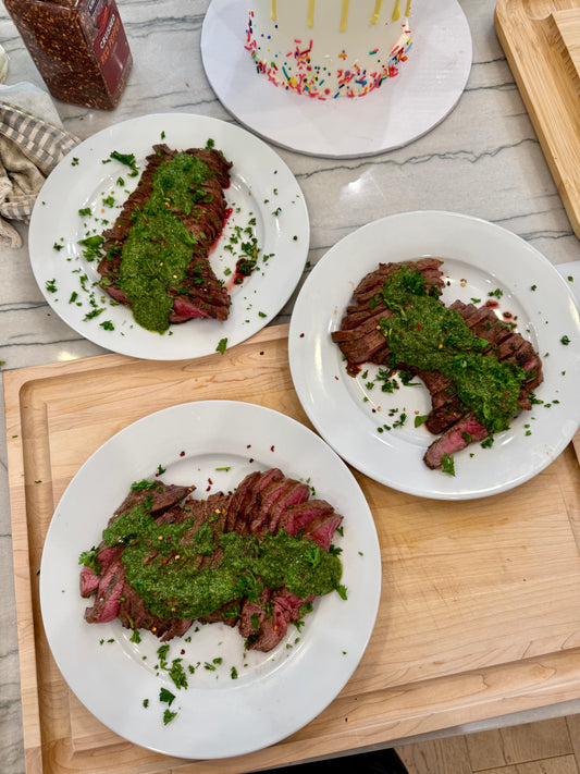 Steak with Chimichurri- 52g protein