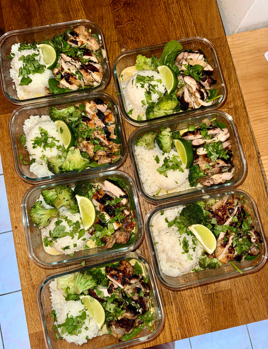 Ginger Chicken & Coconut Rice - 40g protein