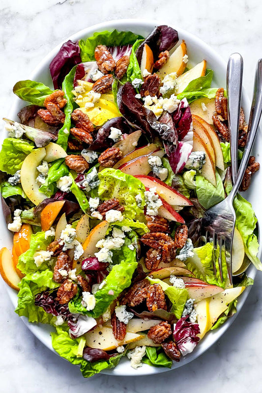 Asian Pear + Pecan Salad - 41g protein